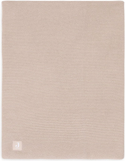Jollein - coperta per lettino 75x100 cm - coperta per lettino, coperta per lettino, coperta per bambini - maglia basic - maglia basic - rosa selvaggio