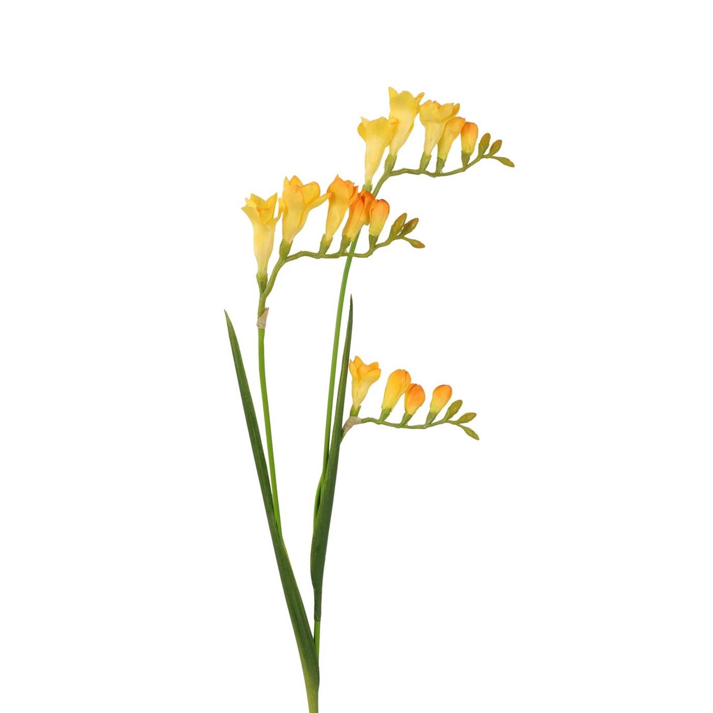 Roberts collection kunstbloem freesia geel 83cm