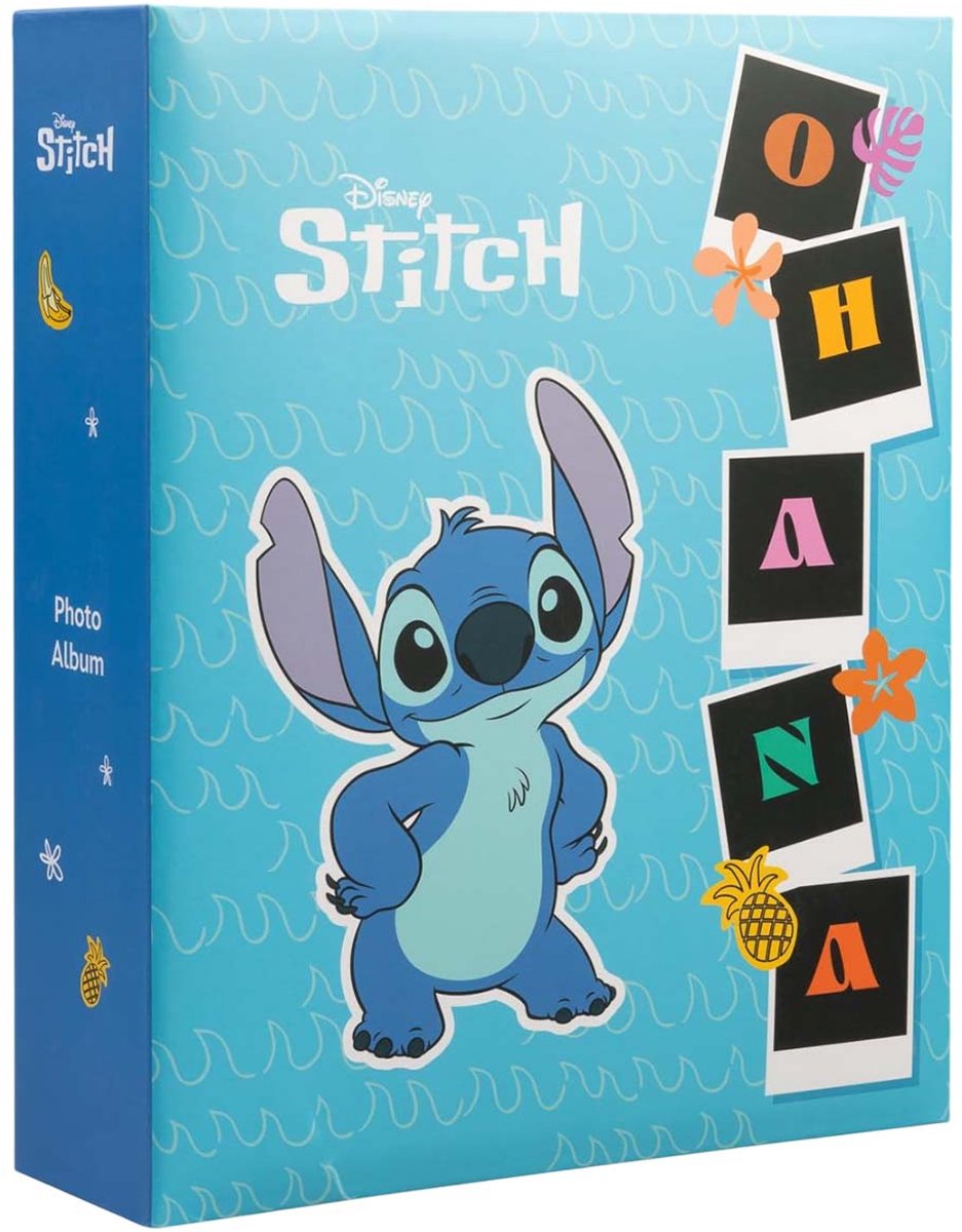 Disney, album fotografico punto 304 copertine rigide 13x20cm, blu