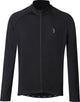 Maglia da ciclismo a maniche lunghe Bbb Cycling Transition da uomo e da donna - 10-15 °C - Maglia da mtb e da ciclismo con 3 tasche posteriori - Nera