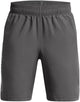 Pantaloni sportivi corti da ragazzo Under Armour ua tech con marchio in tessuto grigio - Castlerock - bianco