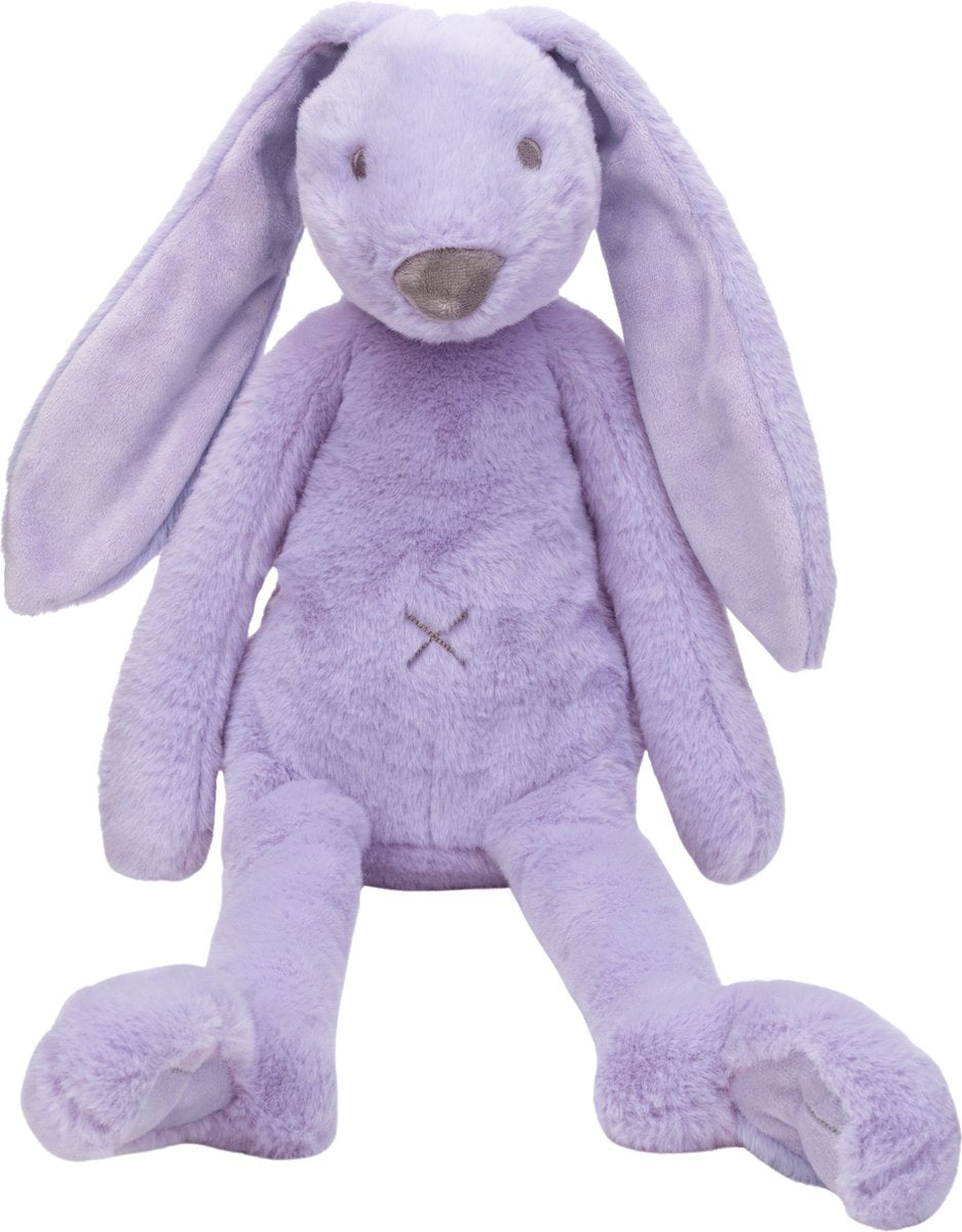 Happy horse peluche conejo richie reciclado 58 cm - lila - peluche bebé
