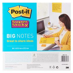 Super notes post-it super adesivo 279x279mm giallo