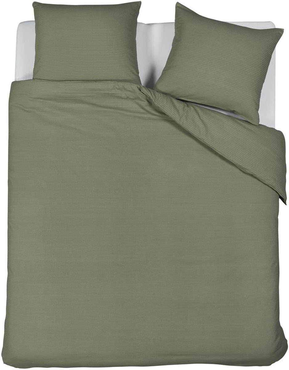 Funda nórdica de verano Beddinghouse - liso - camas individuales - 240x200 220 - verde