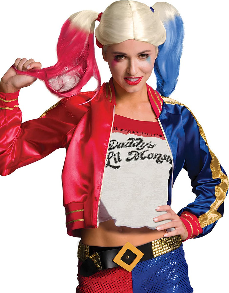 Disfraz de harley quinn de lujo del escuadrón suicida - ™ para mujer - disfraz - talla s