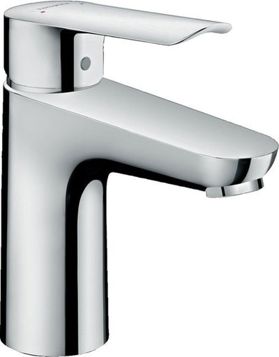 Hansgrohe logis e - Miscelatore per lavabo - funzionamento monocomando - con scarico - 100 mm - cromo