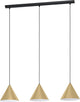 Eglo narices hanglamp - e27 - 92 cm - zwart goud