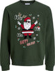 Jack jones jack jones - jjchristmas sweat crew neck xmas - heren - sweaters