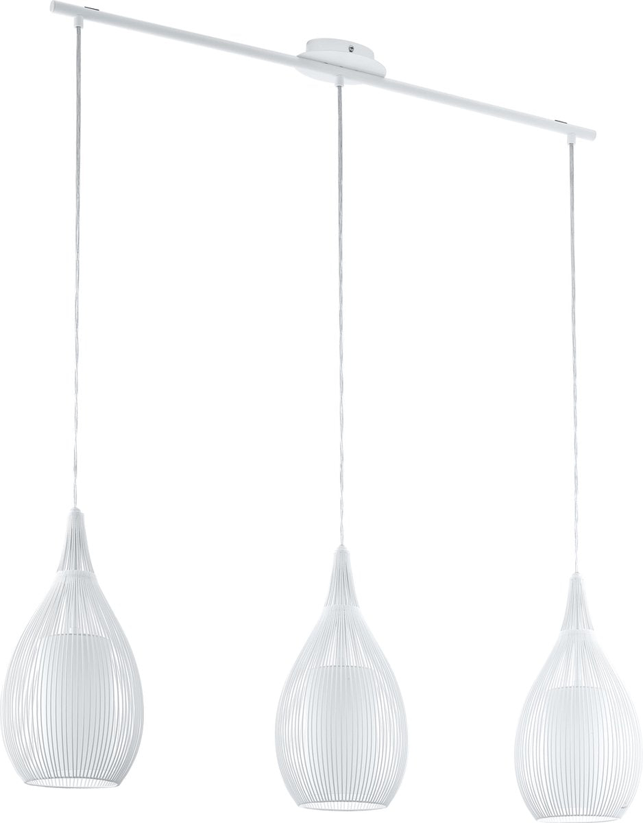 Eglo razoni - hanglamp - 3 lichts - lengte 990mm. - wit
