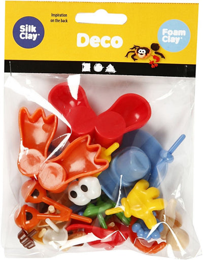 Parti del corpo dell'azienda Creativ, misura 0,8-6,8 cm, vari colori, 26 pezzi 1 scatola