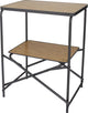 Eurotrail teramo - folding kitchen table - anthracite wood