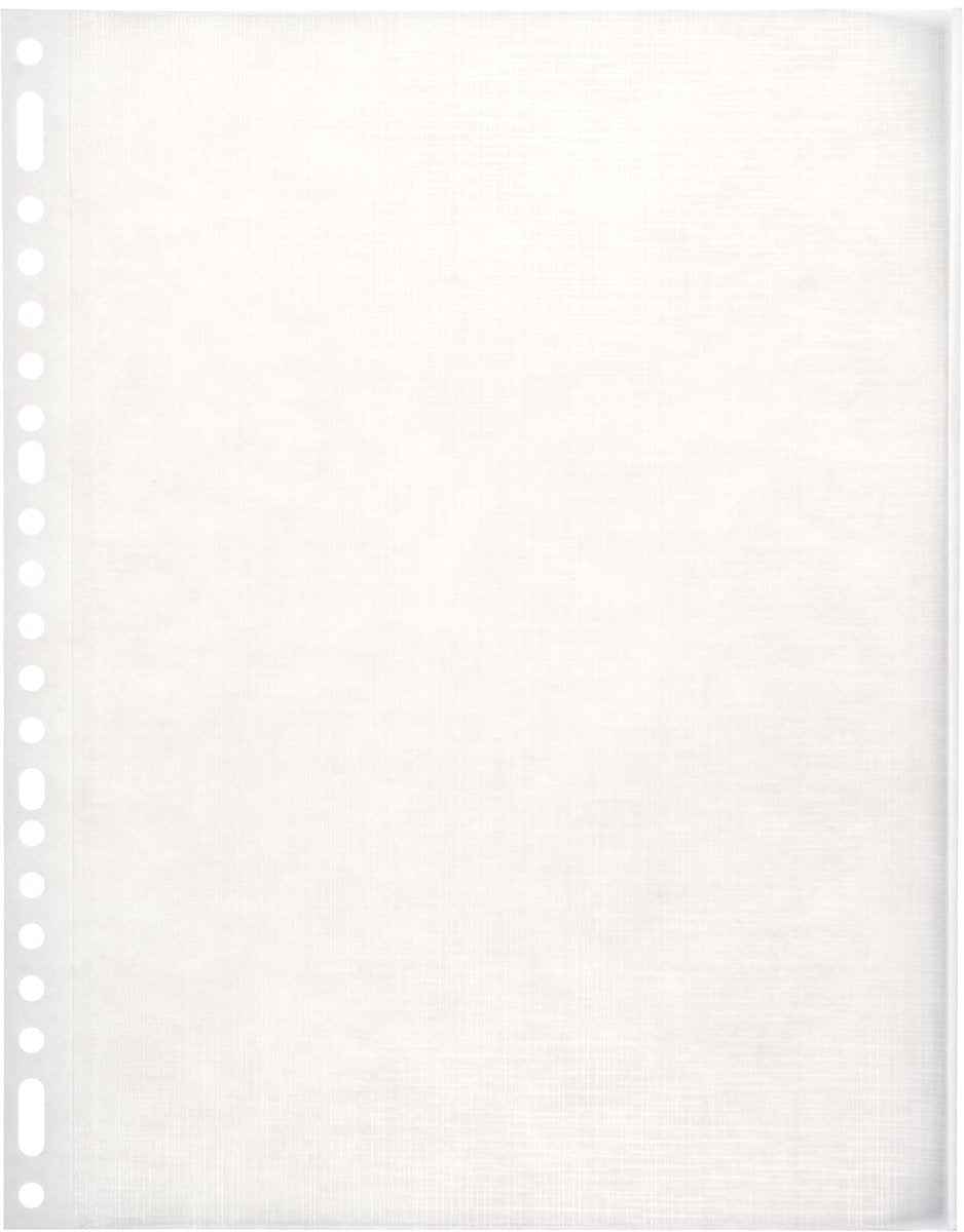 Multo fotobladen - formaat a4 23-rings - wit - met zuurvrij dekvel - krimp a 20 stuks - mu-3007360270