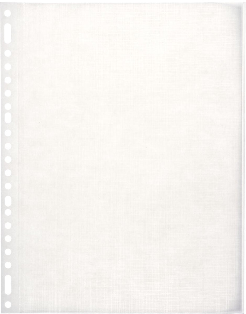 Hojas de fotografías múltiples - formato a4 de 23 anillas - blanco - con cubierta sin ácido - se encoge a 20 piezas - mu-3007360270