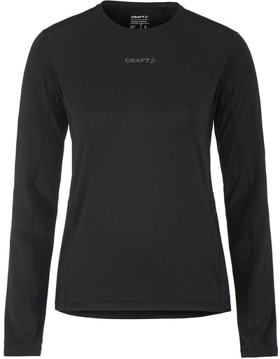 Craft adv essence ls tee 2 w Camiseta deportiva para mujer - negro