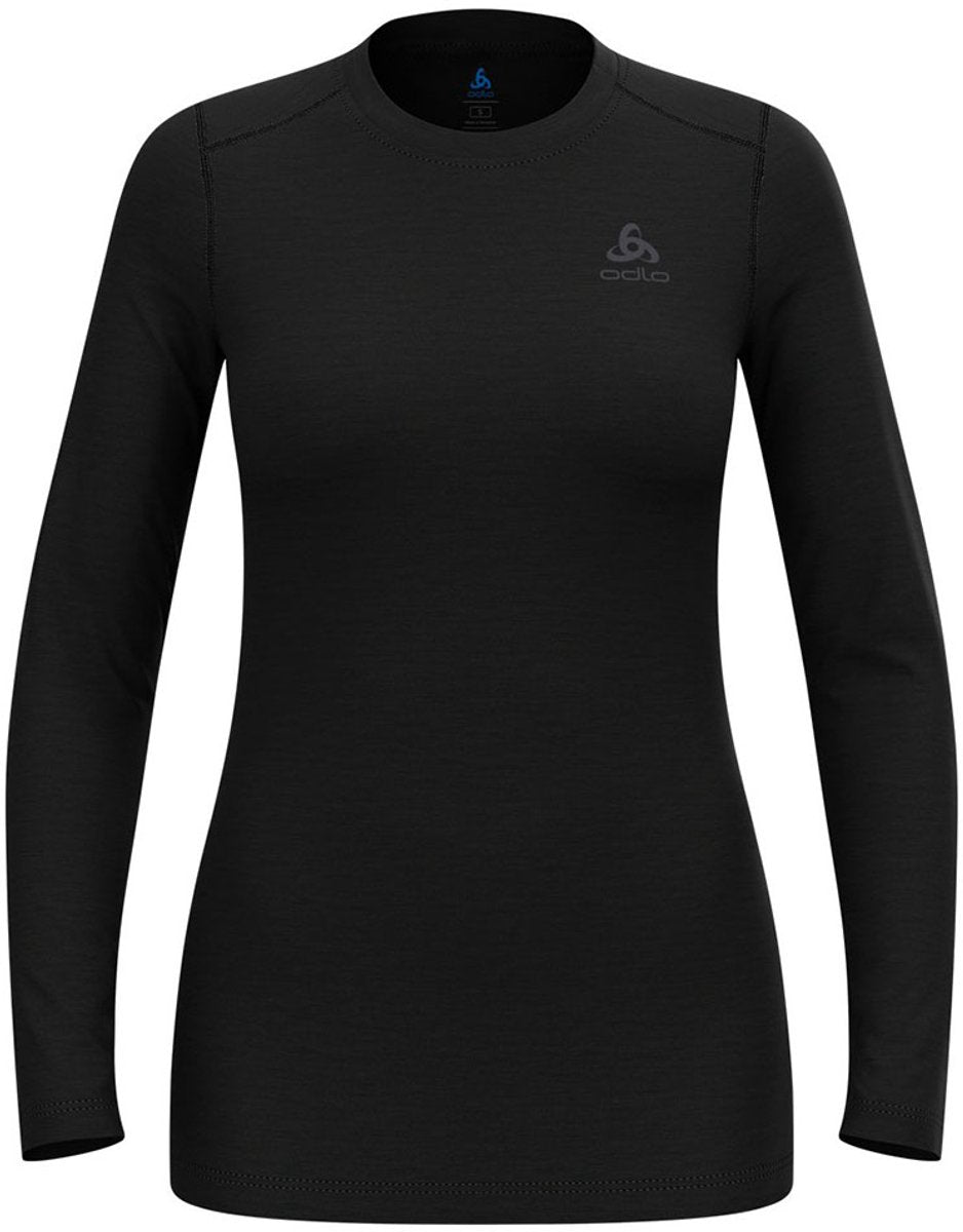 Odlo natural merino 160 camisa de manga larga para mujer - talla s