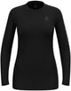 Odlo natural merino 160 camisa de manga larga para mujer - talla s