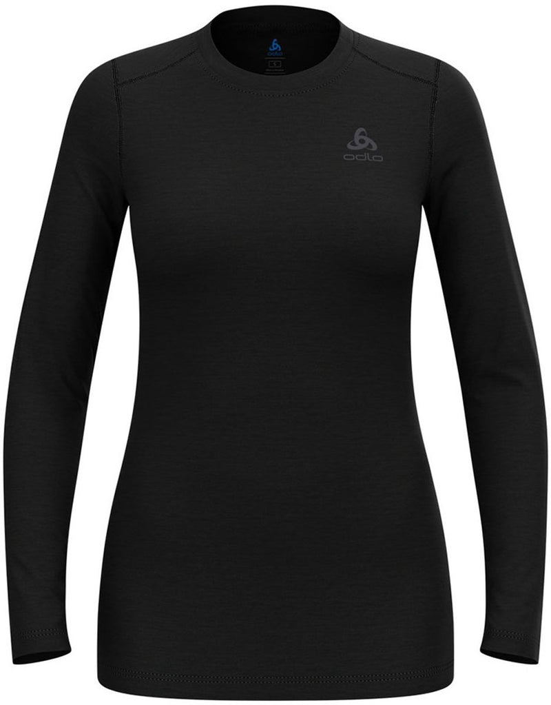 Odlo natural merino 160 camisa de manga larga para mujer - talla s