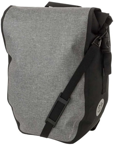 Refugio para bolsa de bicicleta individual Clean click'ngo grande gris