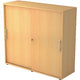 Armario con puertas correderas Bach hammerer 1753s re melamina 120x40x110cm haya