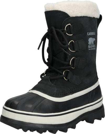 Botas de nieve para mujer Sorel caribou™ wp - negro, piedra - talla 40
