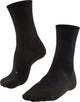 Falke go2 calcetines de golf de material funcional de algodón anti-ampollas caballeros negro - talla 42-43
