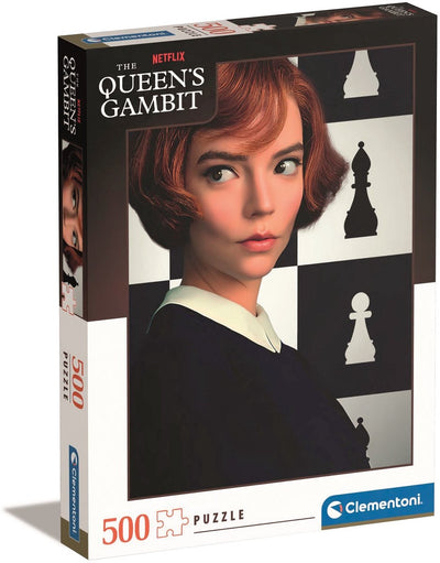 Clementoni puzzle 500 netflix il gambetto della regina 35131