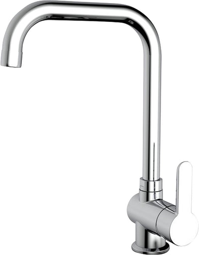 Rubinetto cucina Plieger Voda - 1 foro - bocca alta - cromo