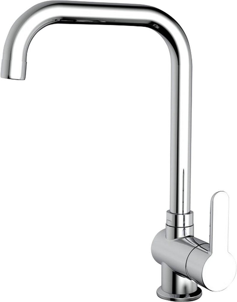 Rubinetto cucina Plieger Voda - 1 foro - bocca alta - cromo