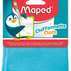 Quantore strofinaccio microfibra mappata 20x20cm blu