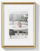 Walther galeria - cornice in plastica - misura foto 9x13 cm - oro metallizzato