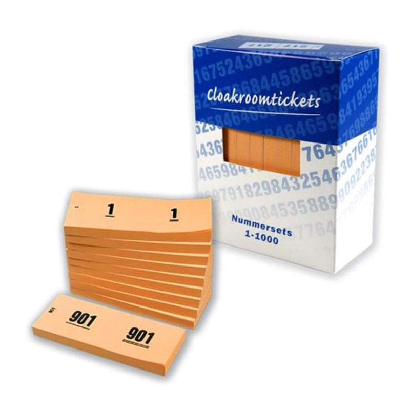 Set di blocchi per armadio Haza Box, set di numeri arancione