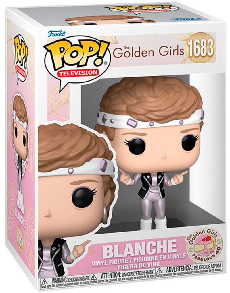 Funko chicas doradas pop! figura vinilo 40 aniversario blanche 9 cm pop! figura