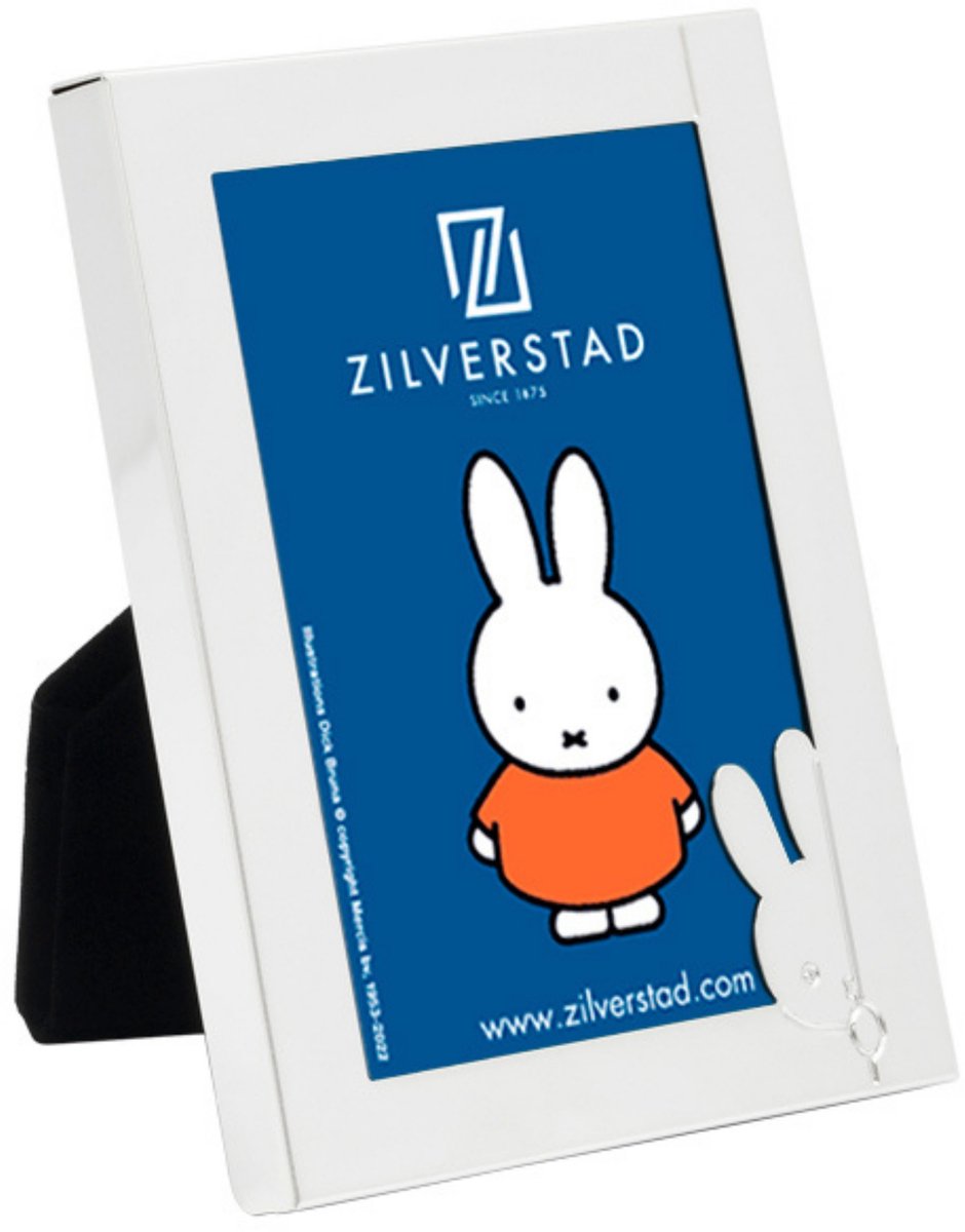 Zilverstad - fotolijst nijntje 6x9 cm