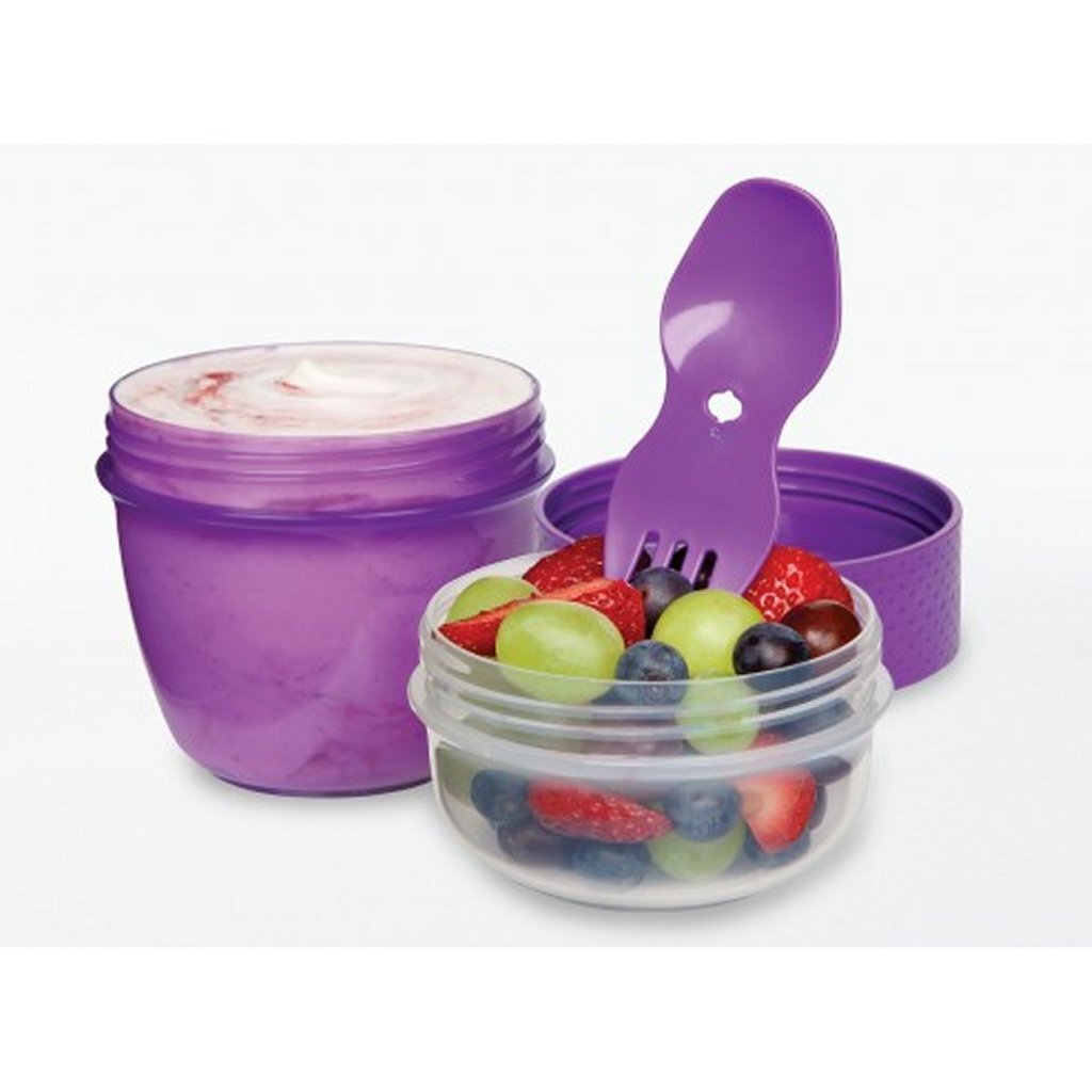 SISTEMA SISTEMA TO GO Cápsula de bocadillos + Spork-Spoon 515 ml