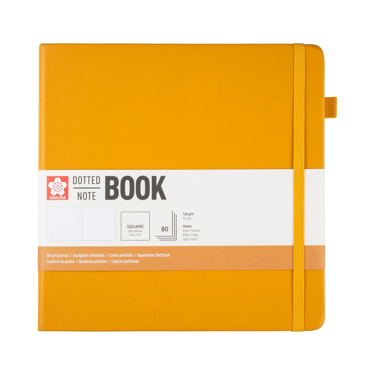 Sakura • cuaderno punteado 20x20cm kerria japonesa