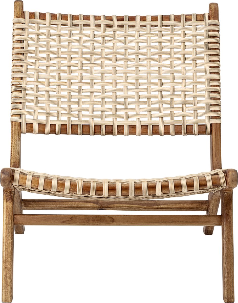 Bloomingville - poltrona lounge keila - natura - teak