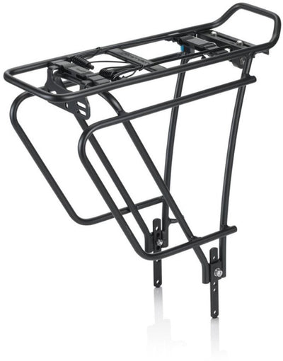 Xlc rp-r11 bagagedrager - carry more - aluminium - zwart - 26 tot 28 inch