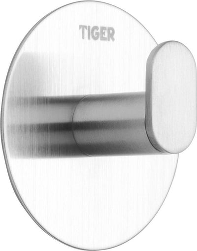 Tirante Tiger - gancio porta asciugamano - acciaio inossidabile spazzolato