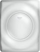 Grohe surf urinal control plate including mechanical function part matt chrome