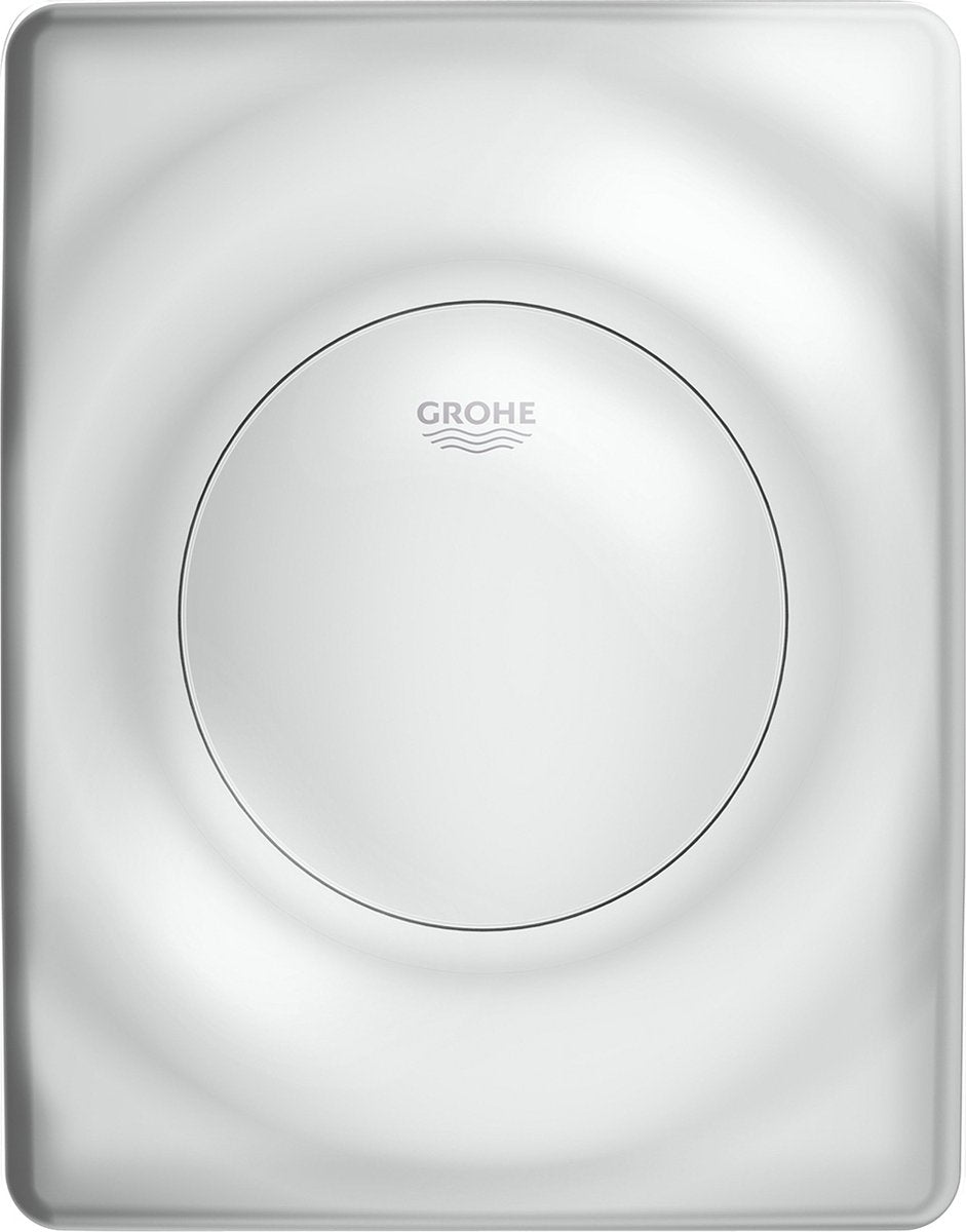 Grohe surf urinoir bedieningsplaat inclusief mechanisch functiedeel mat chroom