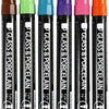 Creativ company glas- en porseleinstiften extra kleuren, 6st.