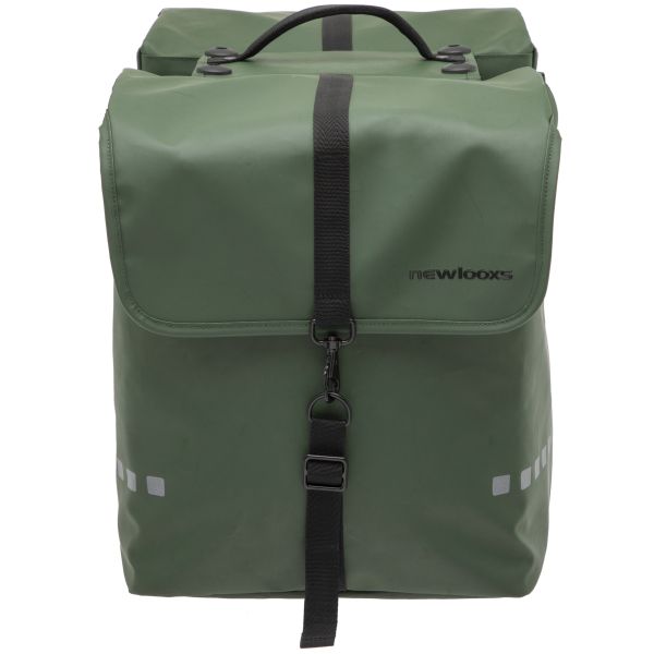 Nueva bolsa de bicicleta de doble bicicleta de Looxs - Verde - 39L