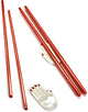 Serax - paola navone tavolo nomade - bacchette + supporto - rosso bianco - 2 pezzi
