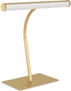 Lampada da tavolo Eglo riccione - lampada da scrivania - 39,5 cm - oro - luce bianca regolabile (calda, neutra e luce diurna) - dimmerabile