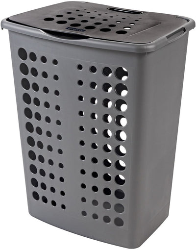 Curver Curver Victor Laundry Ceste con coperchio 60L Antracite
