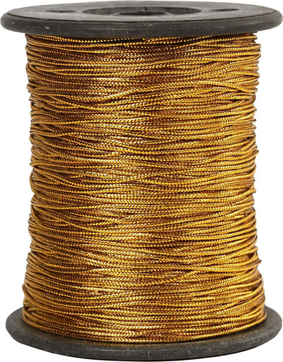 Creativ company cord, thickness 0.5 mm, gold, 100 m 1 roll