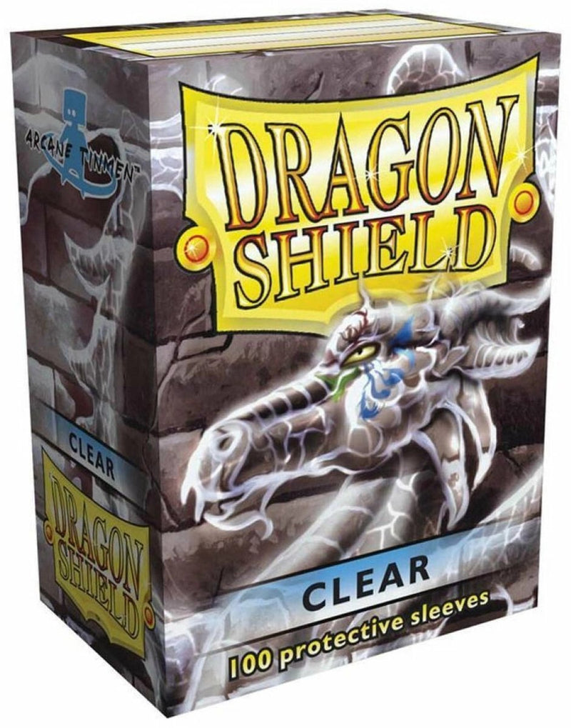 Buste per scudo del drago - 100 pezzi - trasparenti