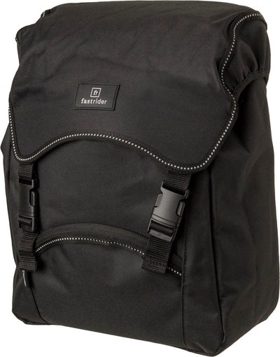 Borsa da bicicletta singola Fastrider unibag traffic basics nera CG