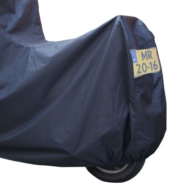 DS cubre la cubierta del motor Alfa Top Case XXL Negro