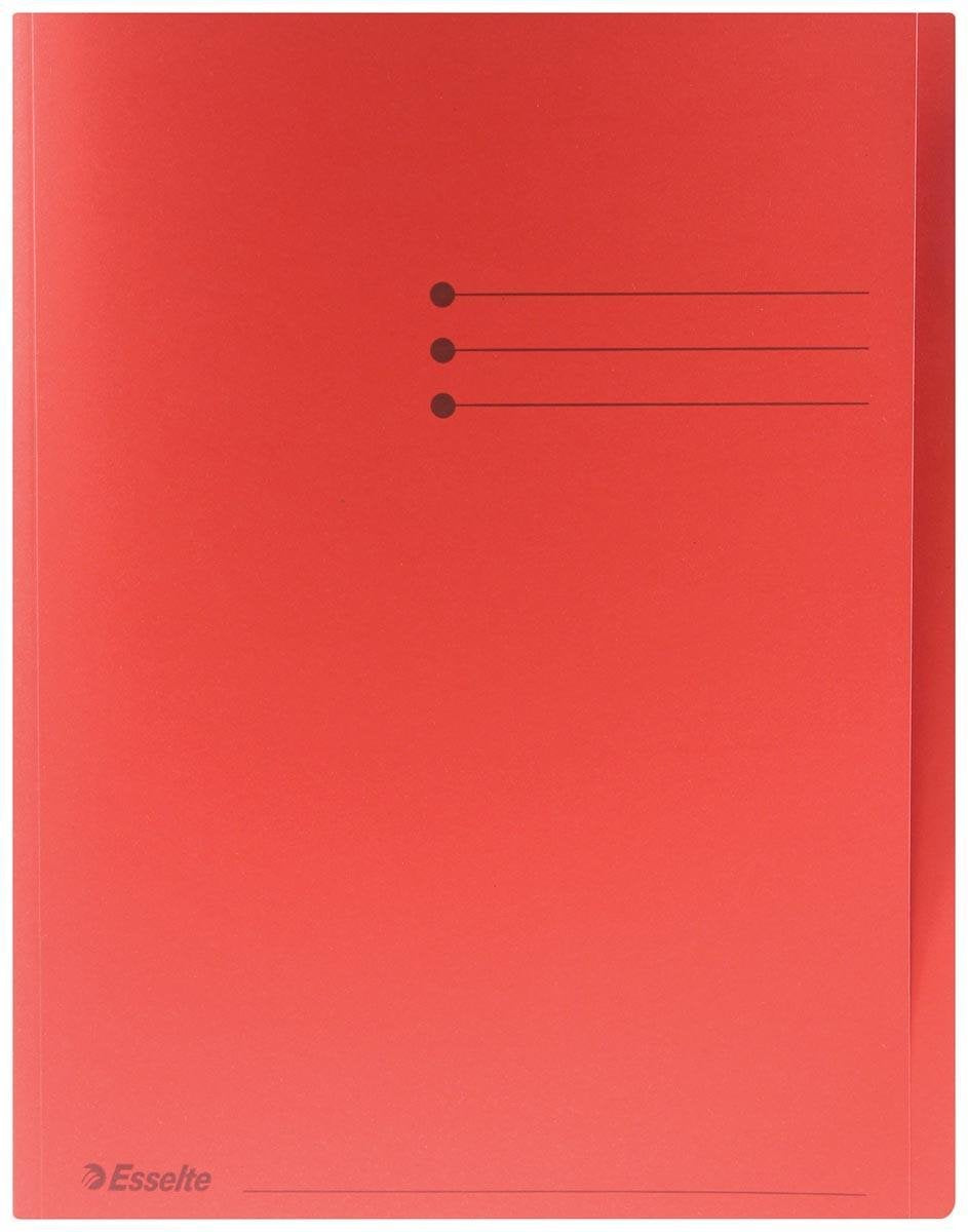Cartella file Esselte rossa